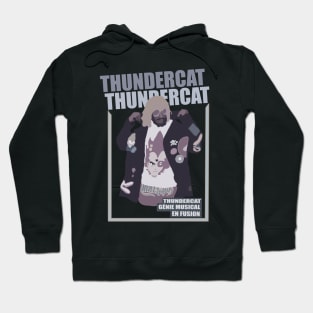 Thundercat Retro Monotone Design Hoodie